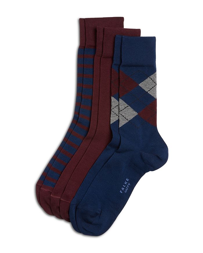

Подарочный набор носков Happy Box, 3 пары Falke, мультиколор