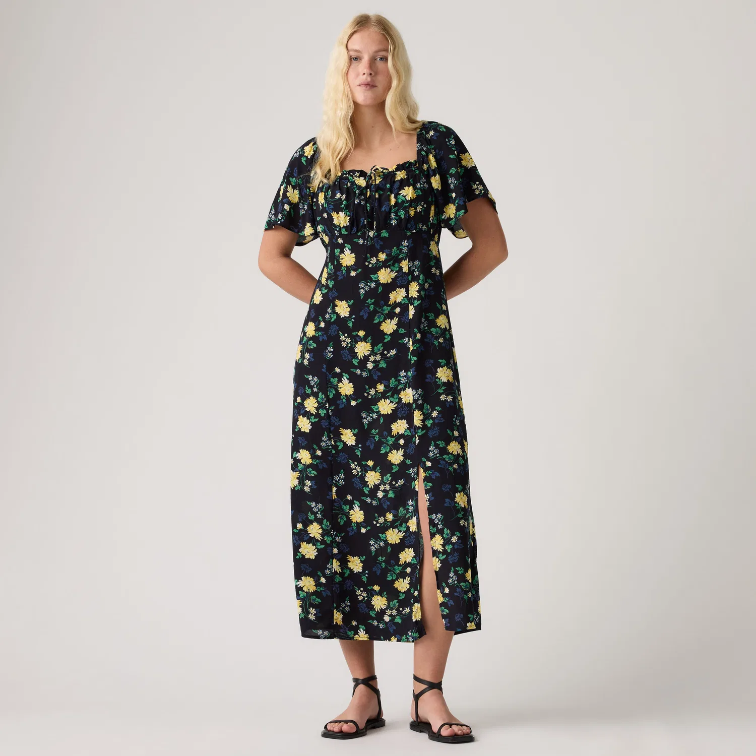 Платье-миди Amara Column Levi's, Multi-Color — фото 4