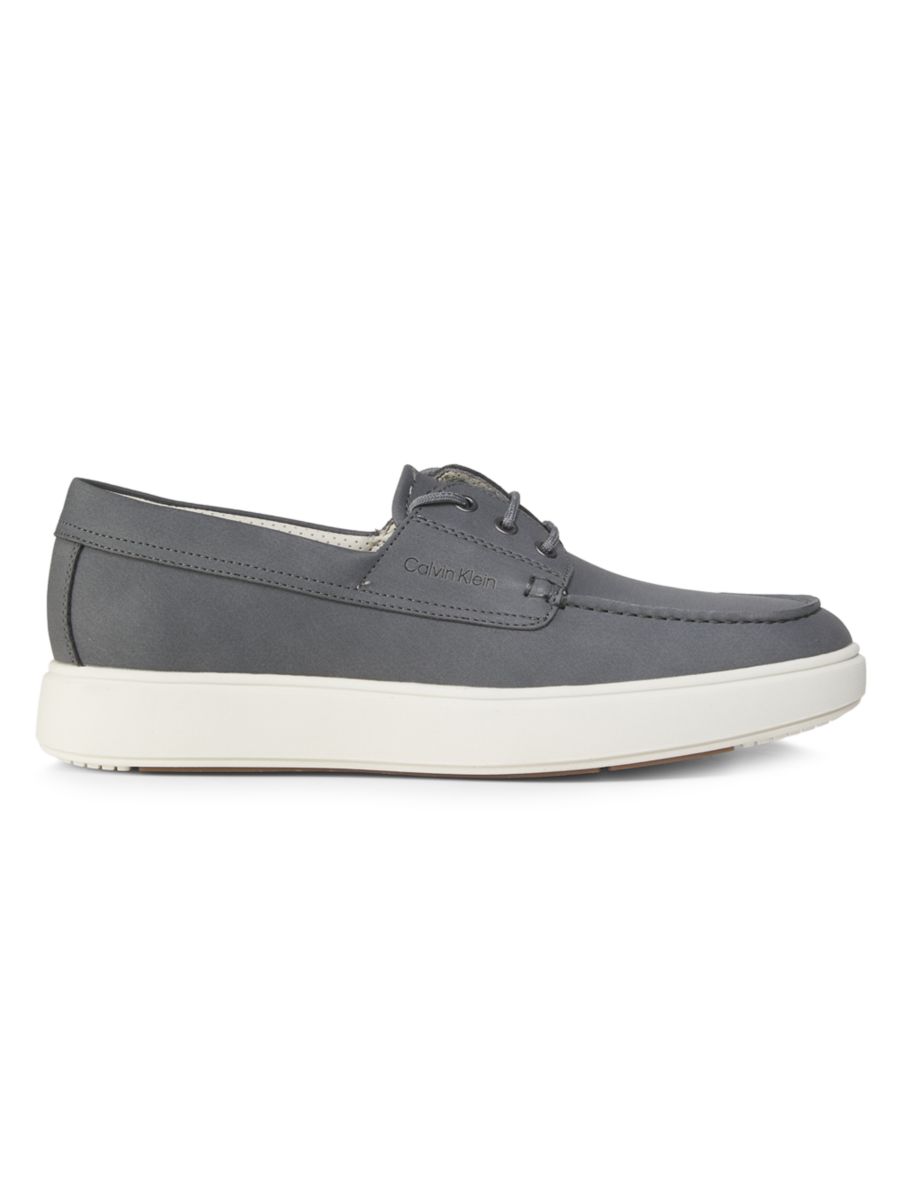 

Туфли-лодочки Januse Moc Toe Calvin Klein, светло-серый
