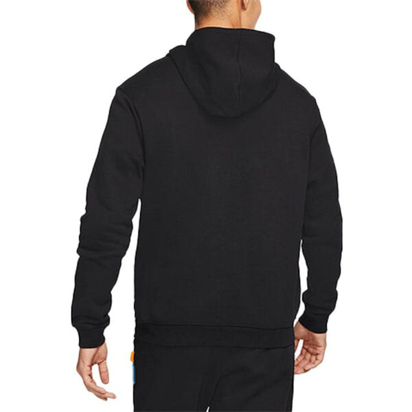 Толстовка Men's Nike Basketball Sports Training Casual Fleece Lined Hooded Black, черный — фото 4