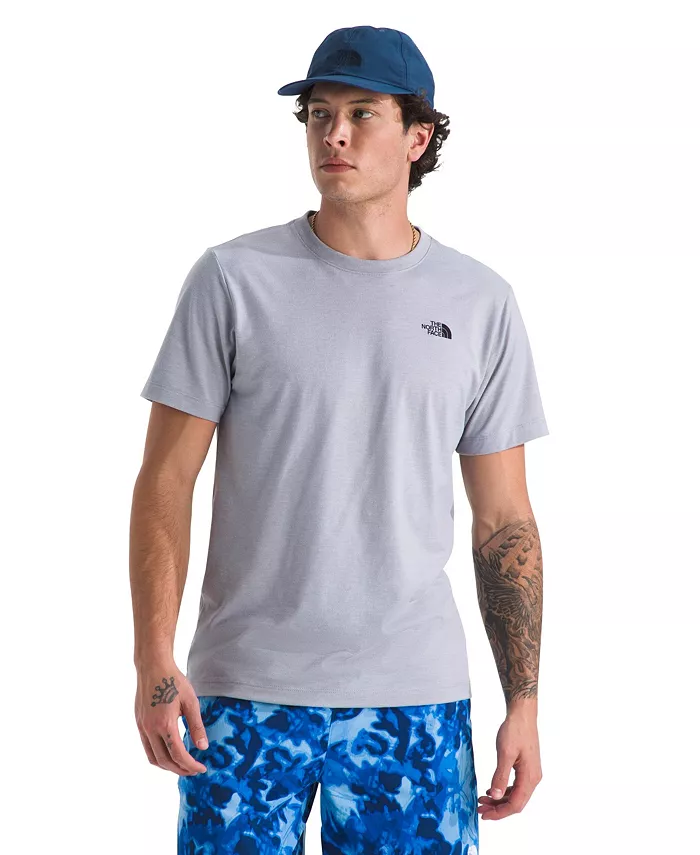 

Мужская футболка с коротким рукавом Tri-Blend The North Face, серый