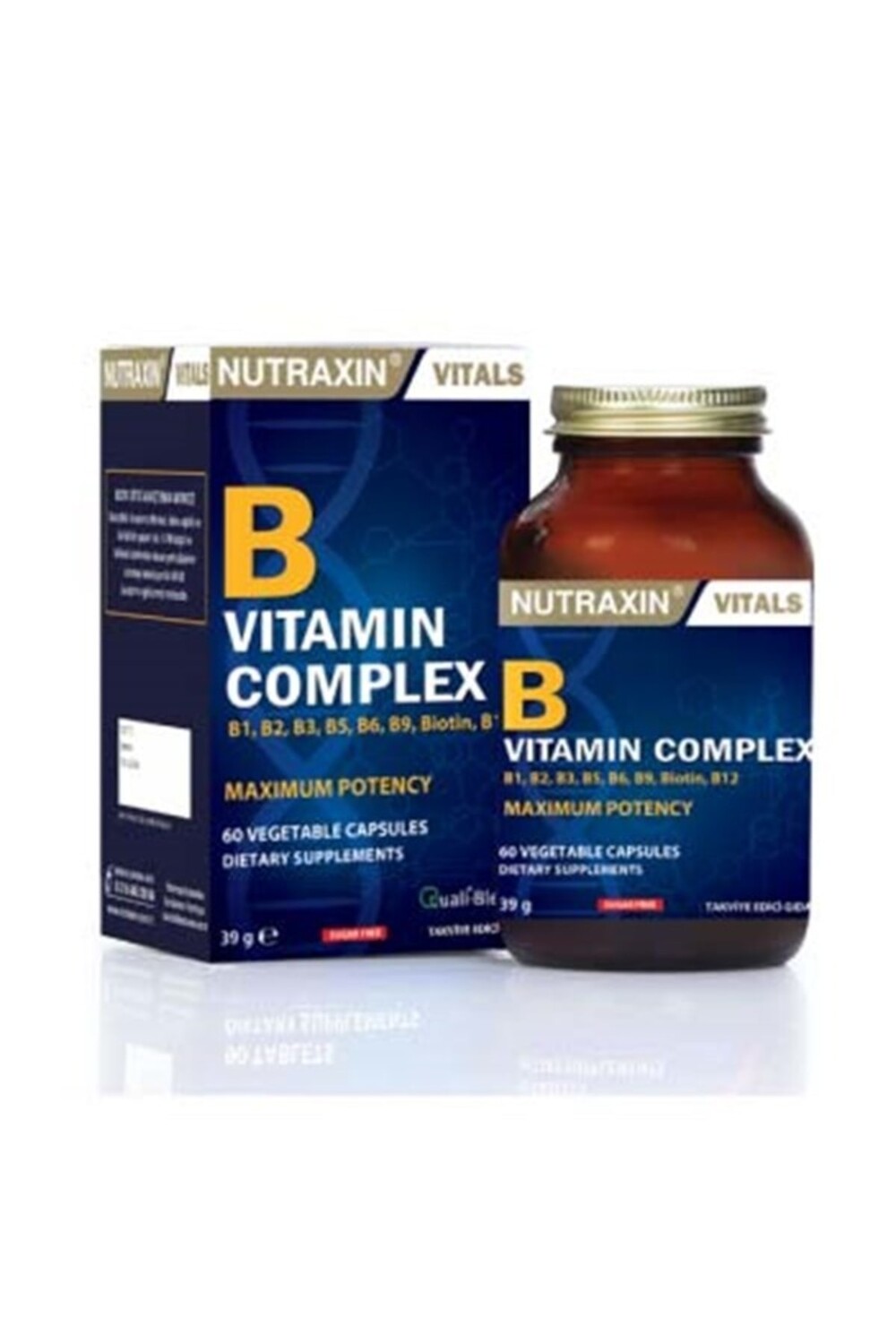 

Nutraxin Комплекс витаминов группы В, 60 чашек