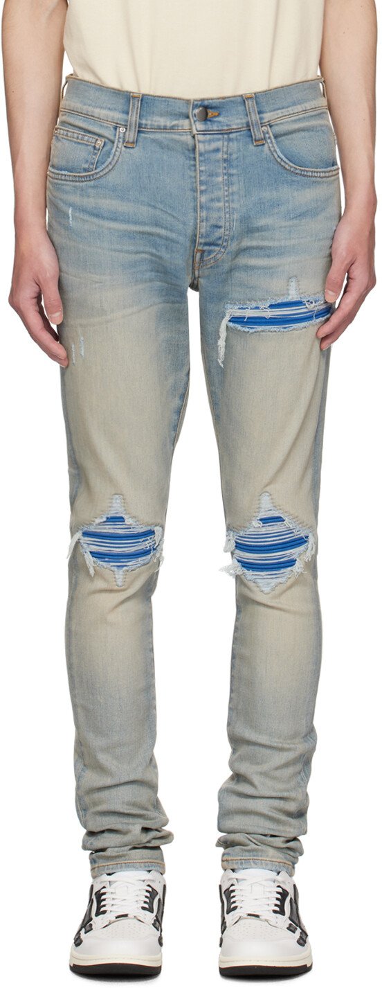 

Джинсы MX1 цвета индиго AMIRI, Antique indigo