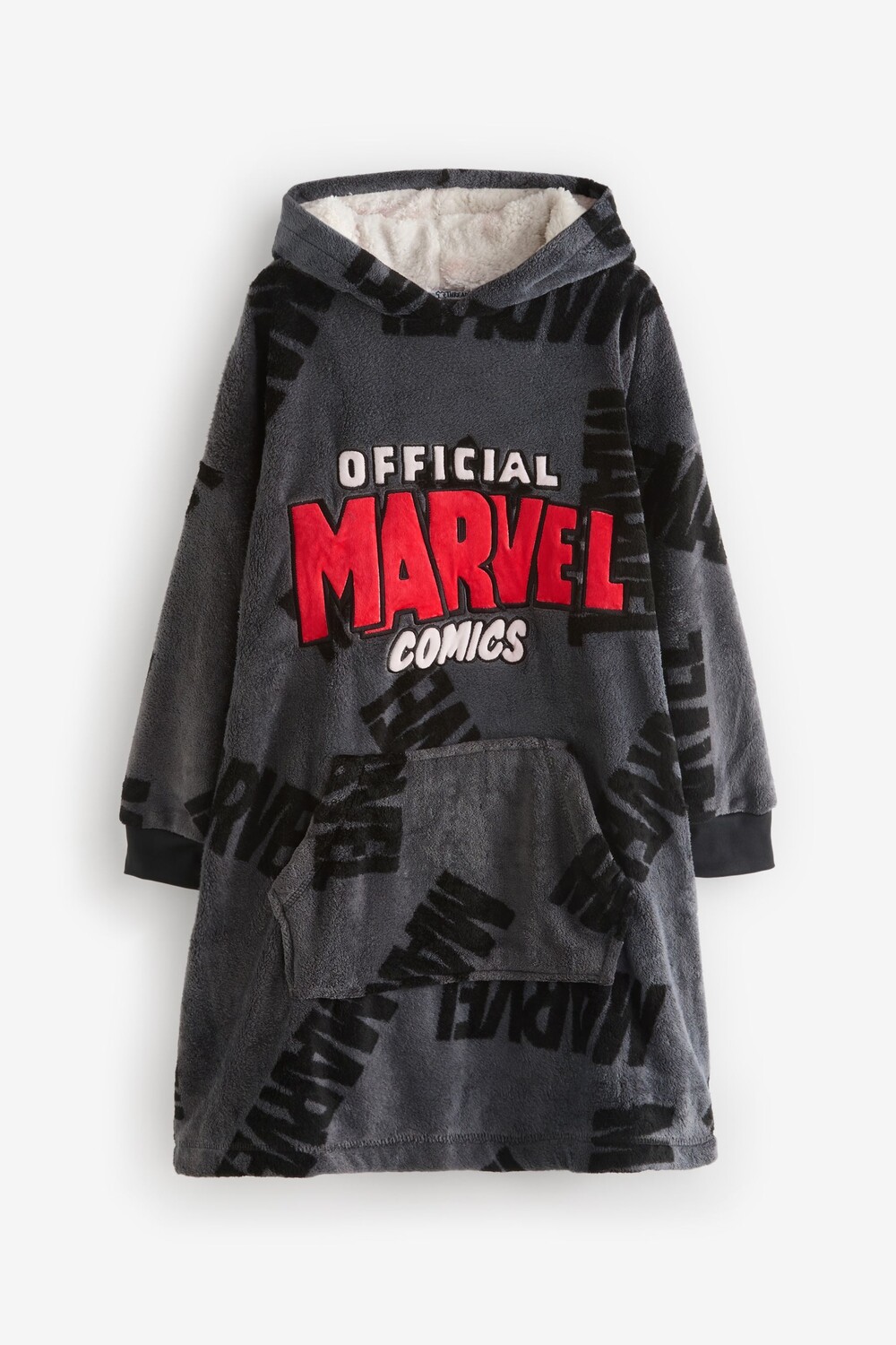 

Одеяло с капюшоном «Чудо» для мальчиков Brand Threads, серый