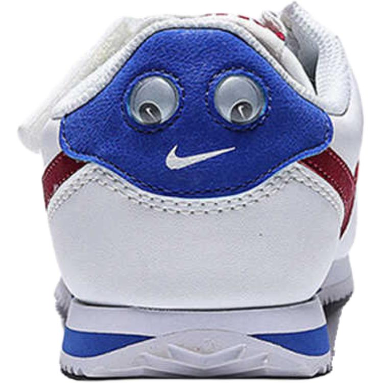 Детские кроссовки Cortez EasyOn, износостойкие, низкие, для детей от 3 до 7 лет Nike, белый — фото 4