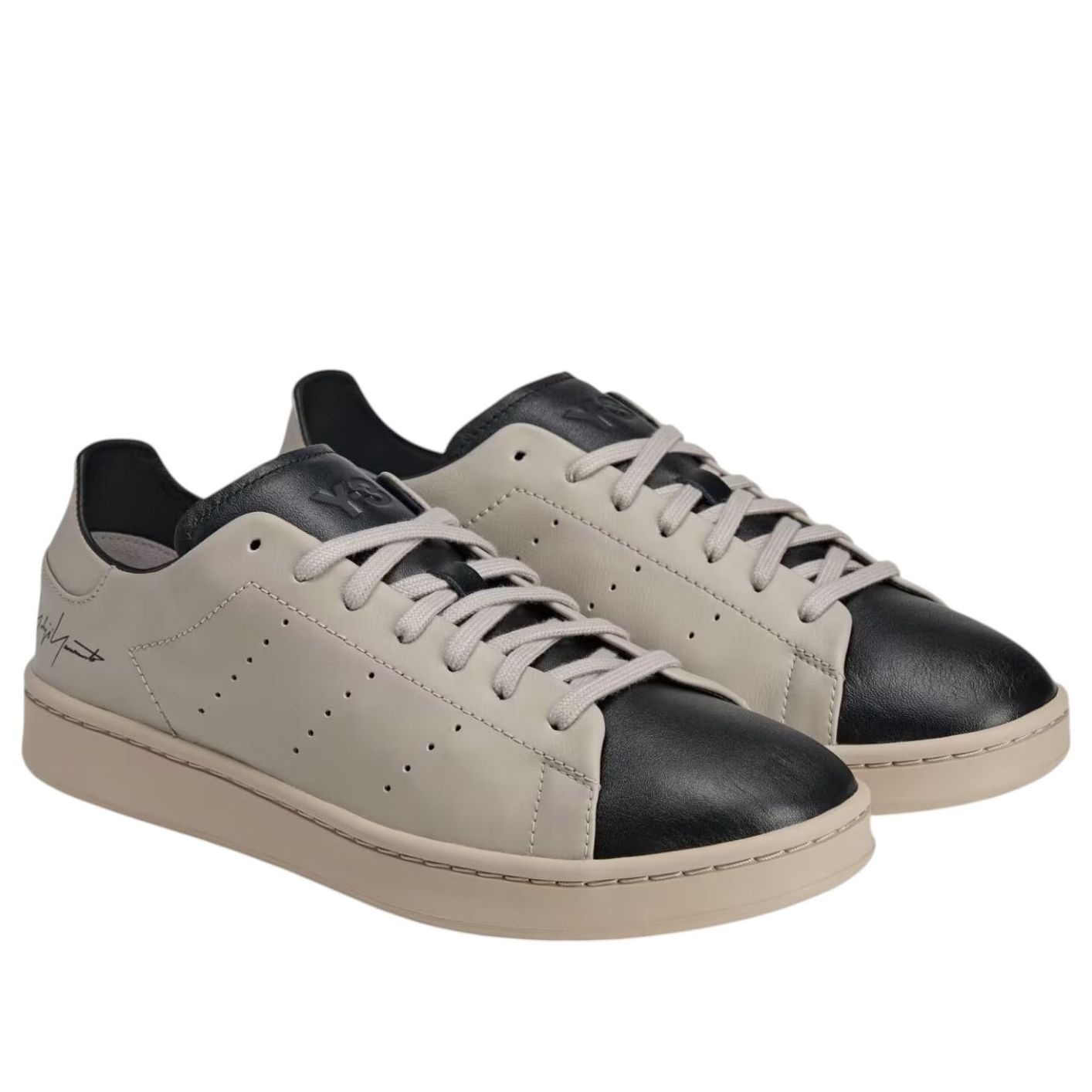 Кроссовки adidas Y-3 Stan Smith 'Light Brown Black' — фото 2