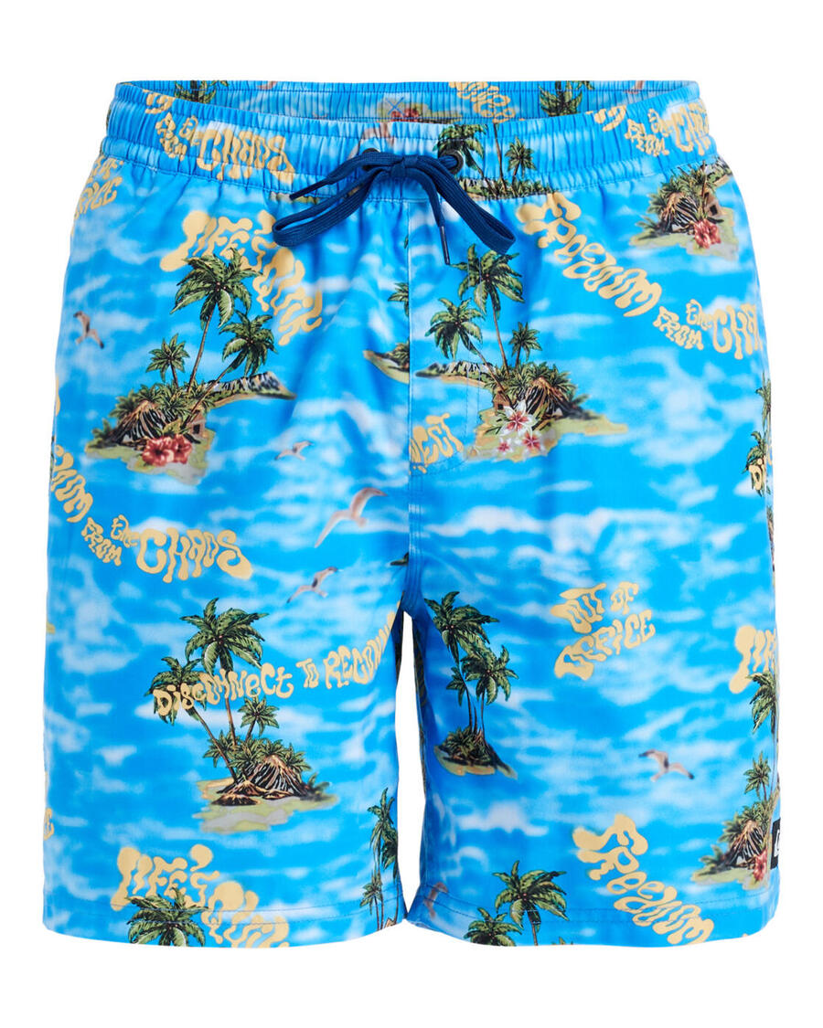 

QUIKSILVER Плавки-шорты EVERYDAY STRAIGHT VOLLEY 17" синие мужские