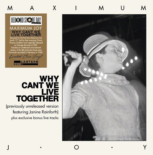 

Виниловая пластинка Maximum Joy - Why Can'T We Live Together