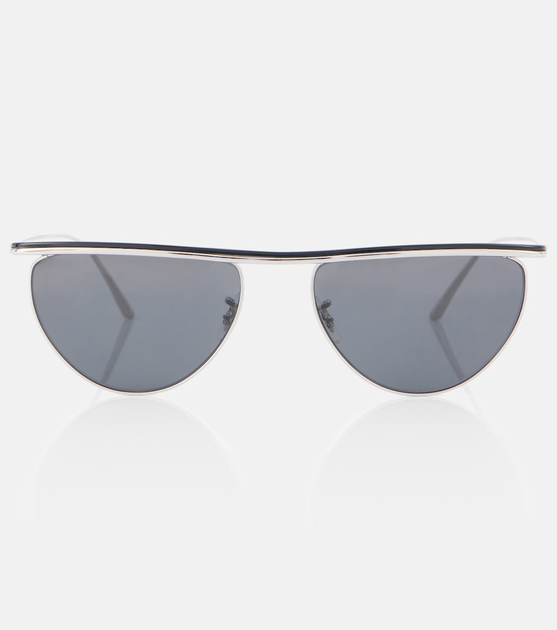 

Очки солнцезащитные Oliver Peoples с плоскими линзами Khaite