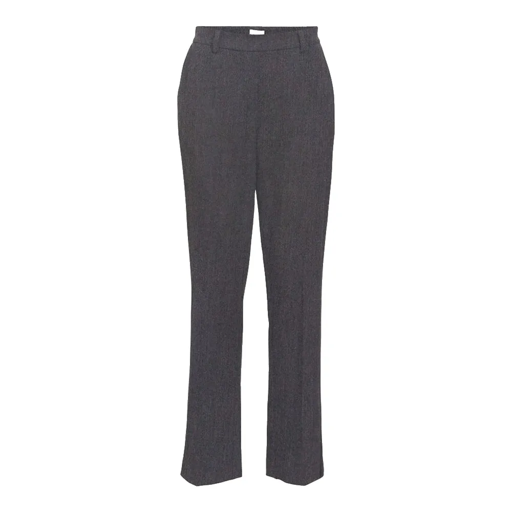 

Брюки Object Lisa Straight Fit, серый
