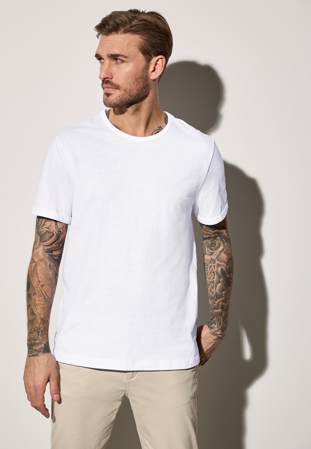 

Базовая футболка CREWNECK Street One MEN, белый