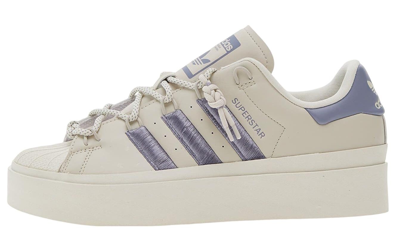 Кроссовки Superstar Women's Adidas Originals Bonega 'Aluminium Silver Violet' Women's