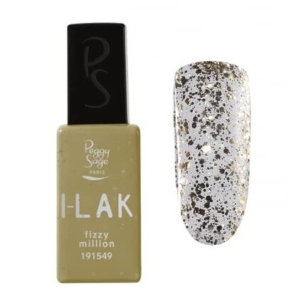 

Полуперманентный гель-лак для ногтей I-Lak Soak Off Fizzy Million, 11 мл, Peggy Sage