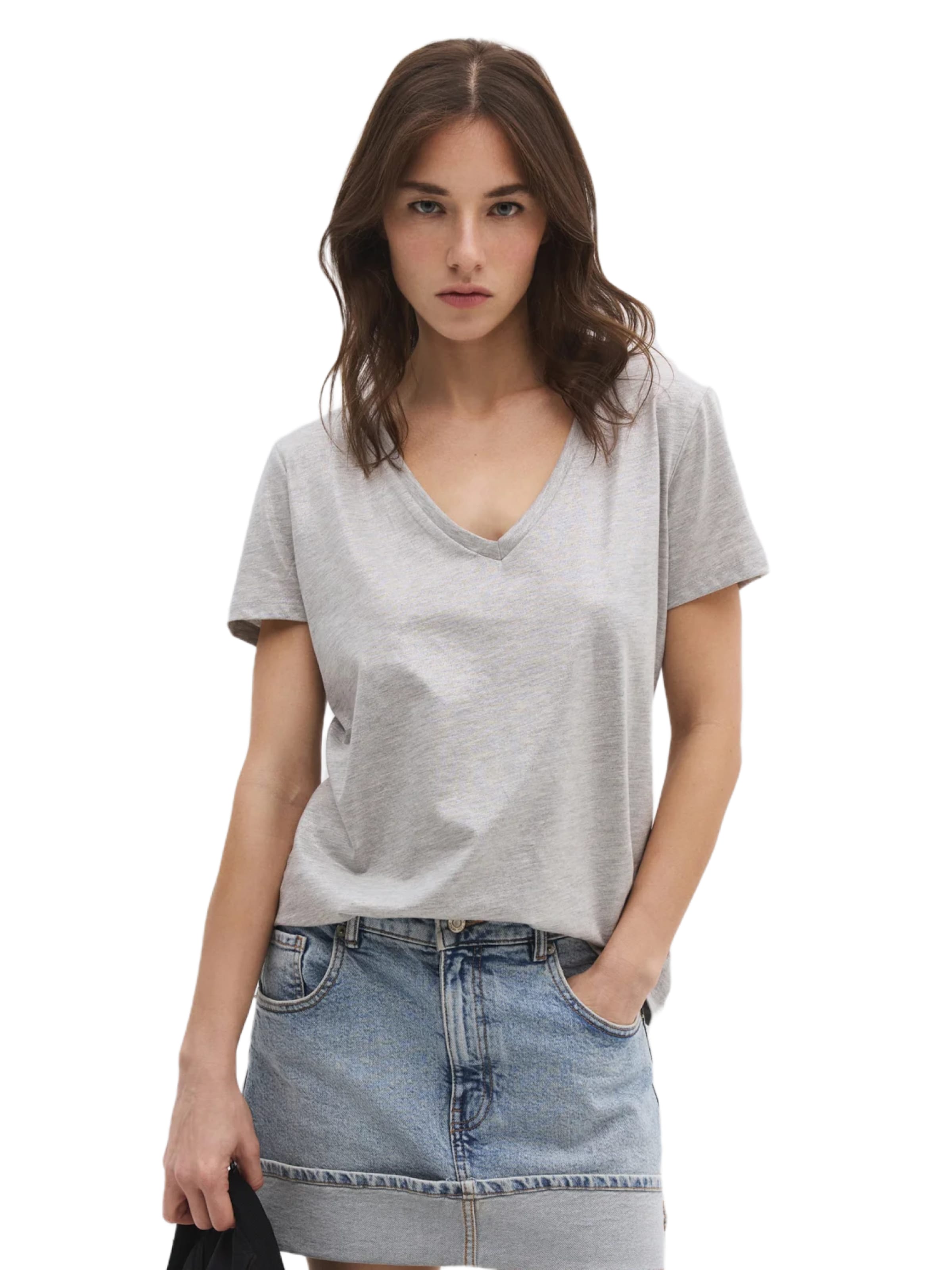 

No Matter What Футболка в светло-сером цвете