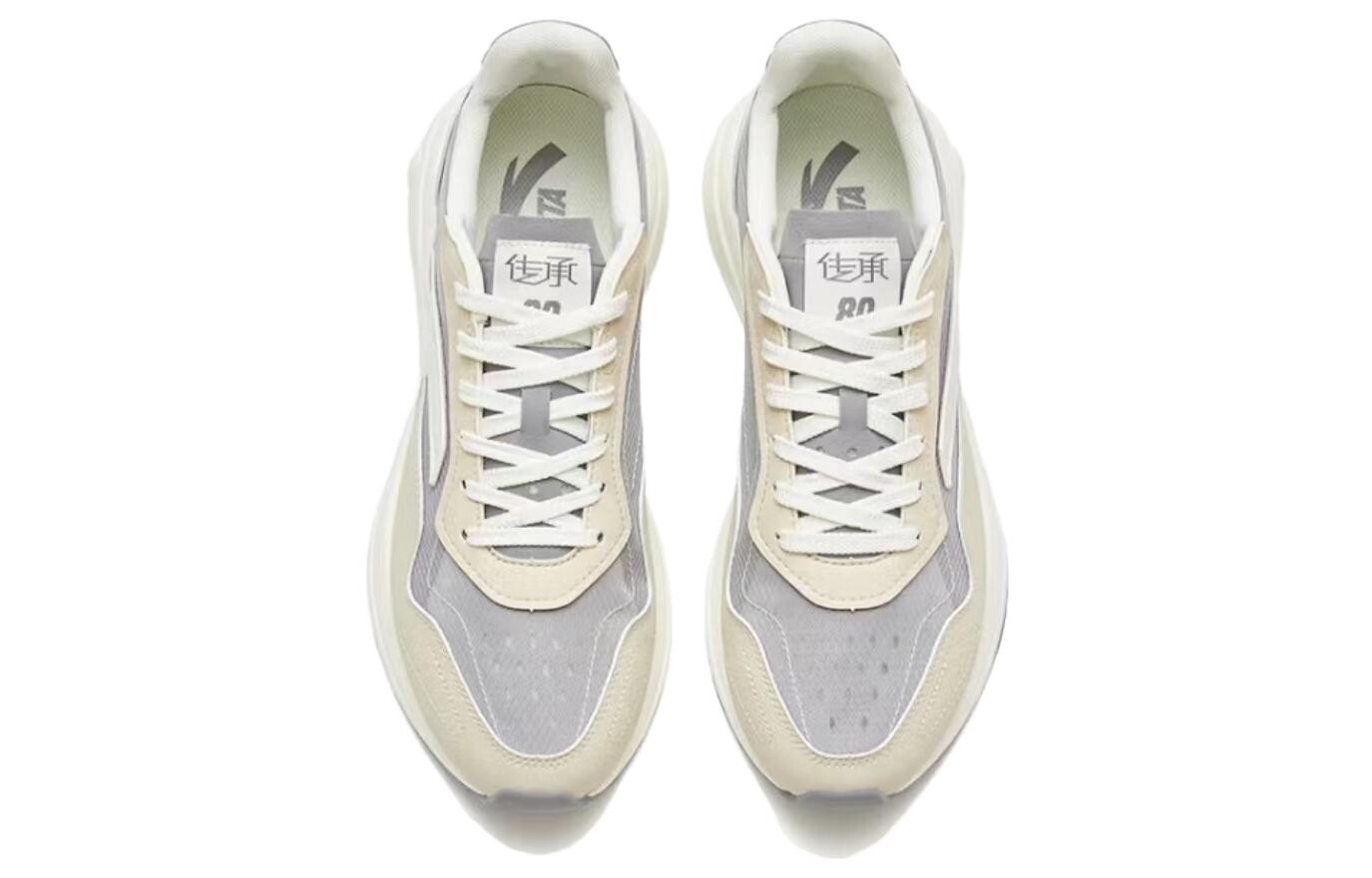 Кроссовки Smileyworld X ANTA HERITAGE Lifestyle Shoes Men Low-top, белый — фото 3