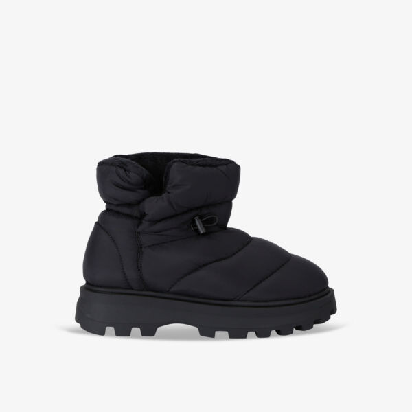 

Ботильоны из стеганого нейлона Snowy Steve Madden, черный