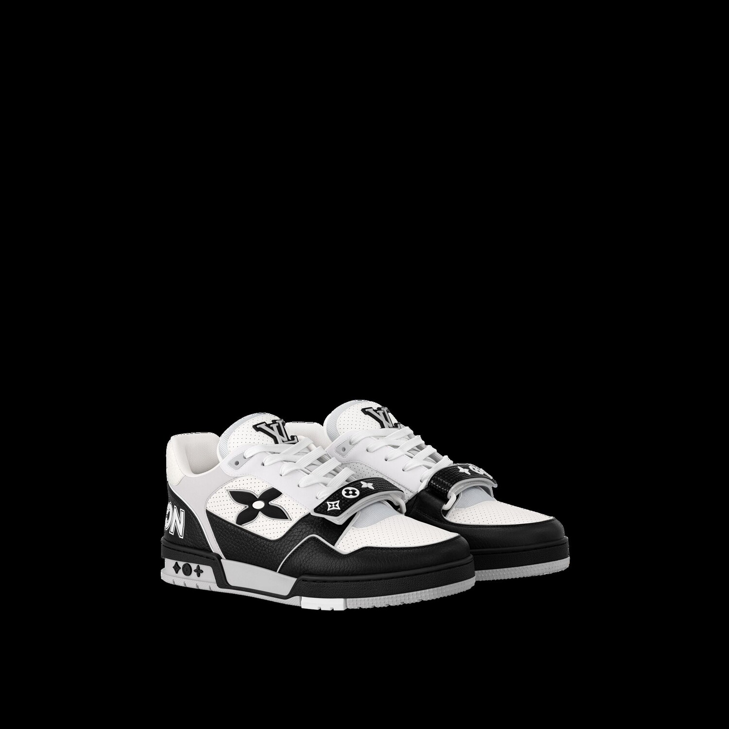 

Кроссовки LV Trainer Louis Vuitton, черный