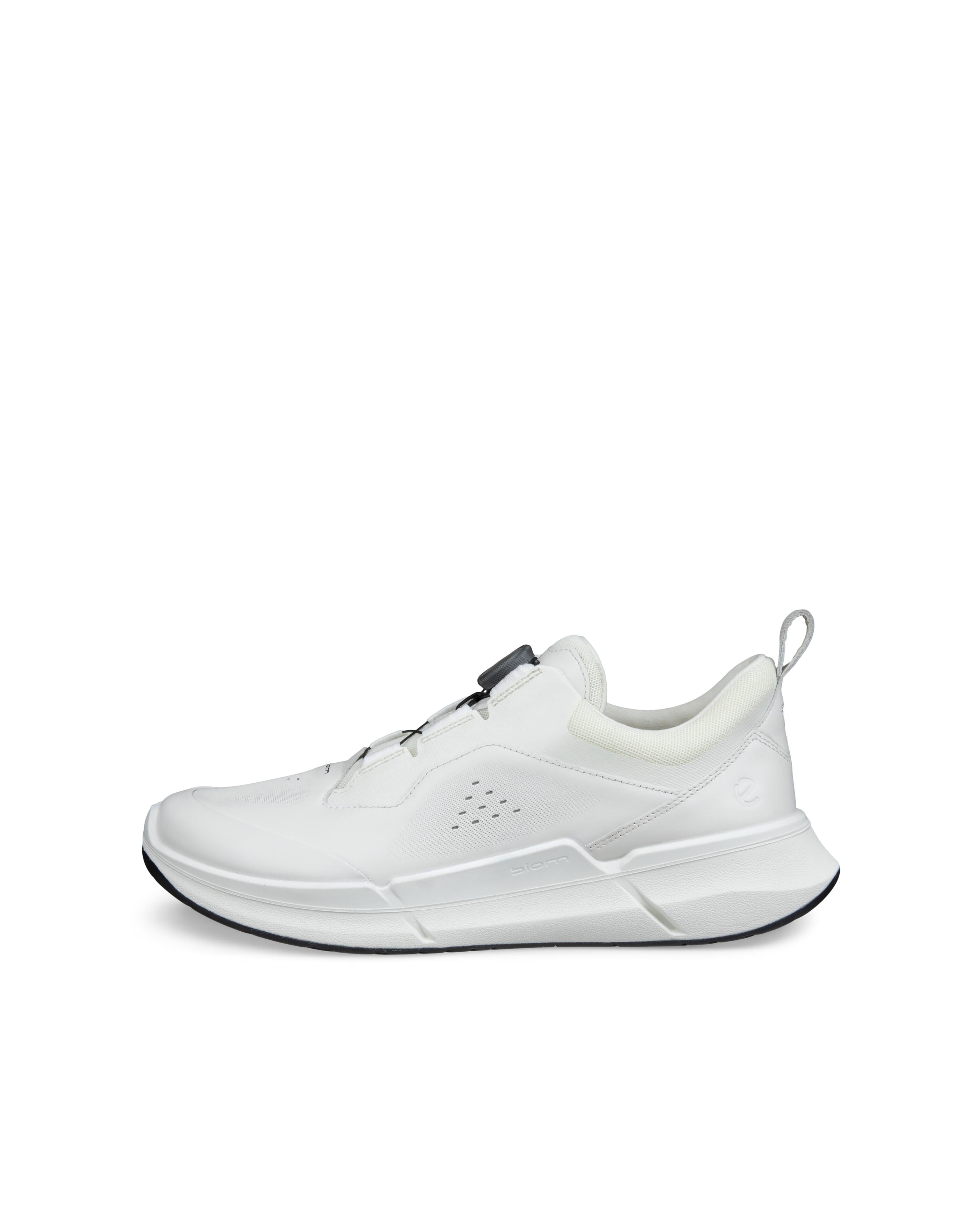 Мужские спортивные кроссовки ECCO Biom 2.2 из натуральной кожи для отдыха, WHITE — фото 3