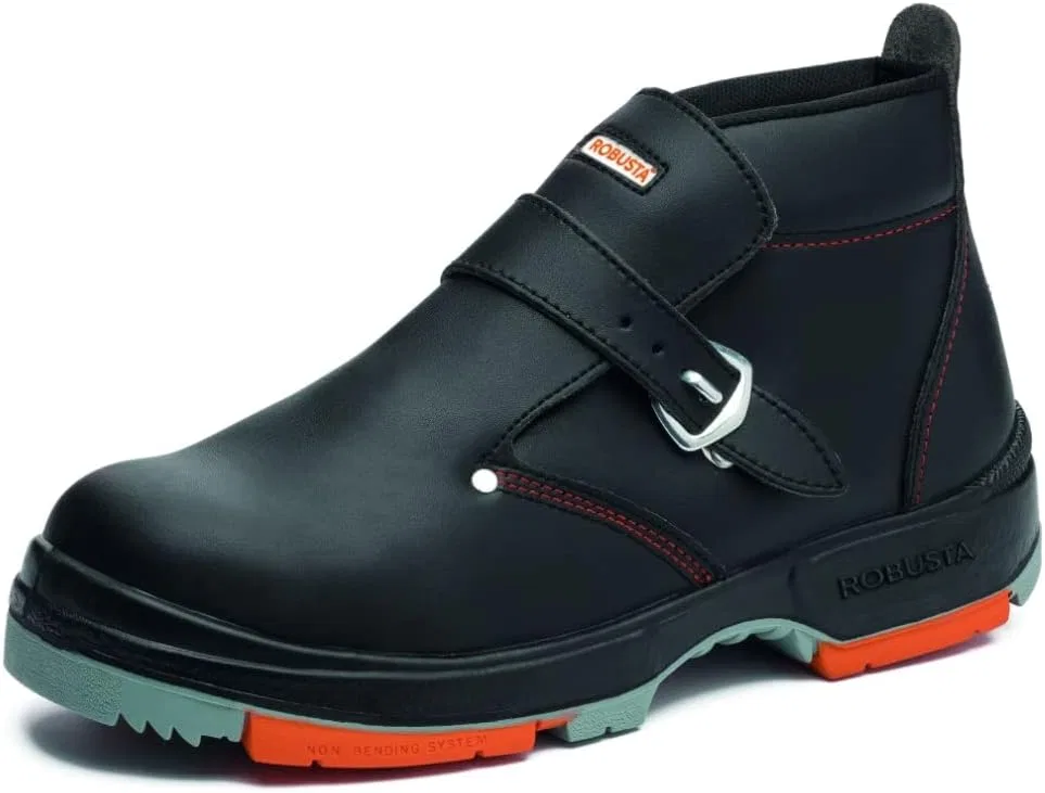 Ботинки ROBUSTA Unisex Calzado Seguridad Pino S3+CI+HI+HRO+SRC Acero 35/50, Black