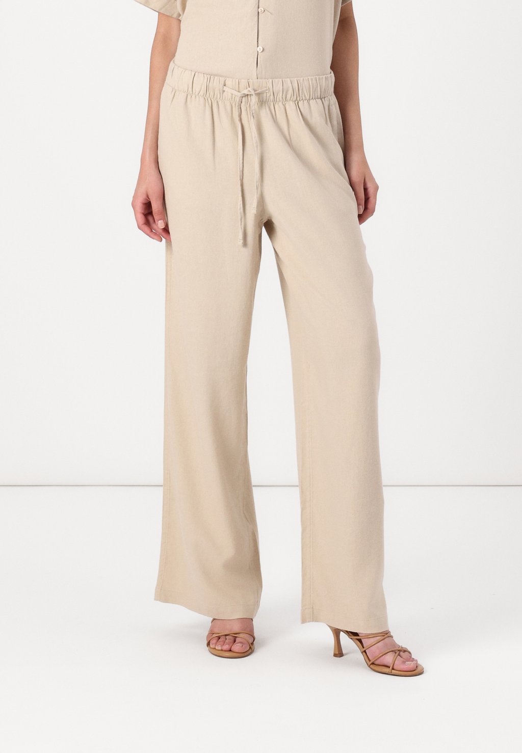 

Брюки ONLCARO PULL UP PANT ONLY, бежевый