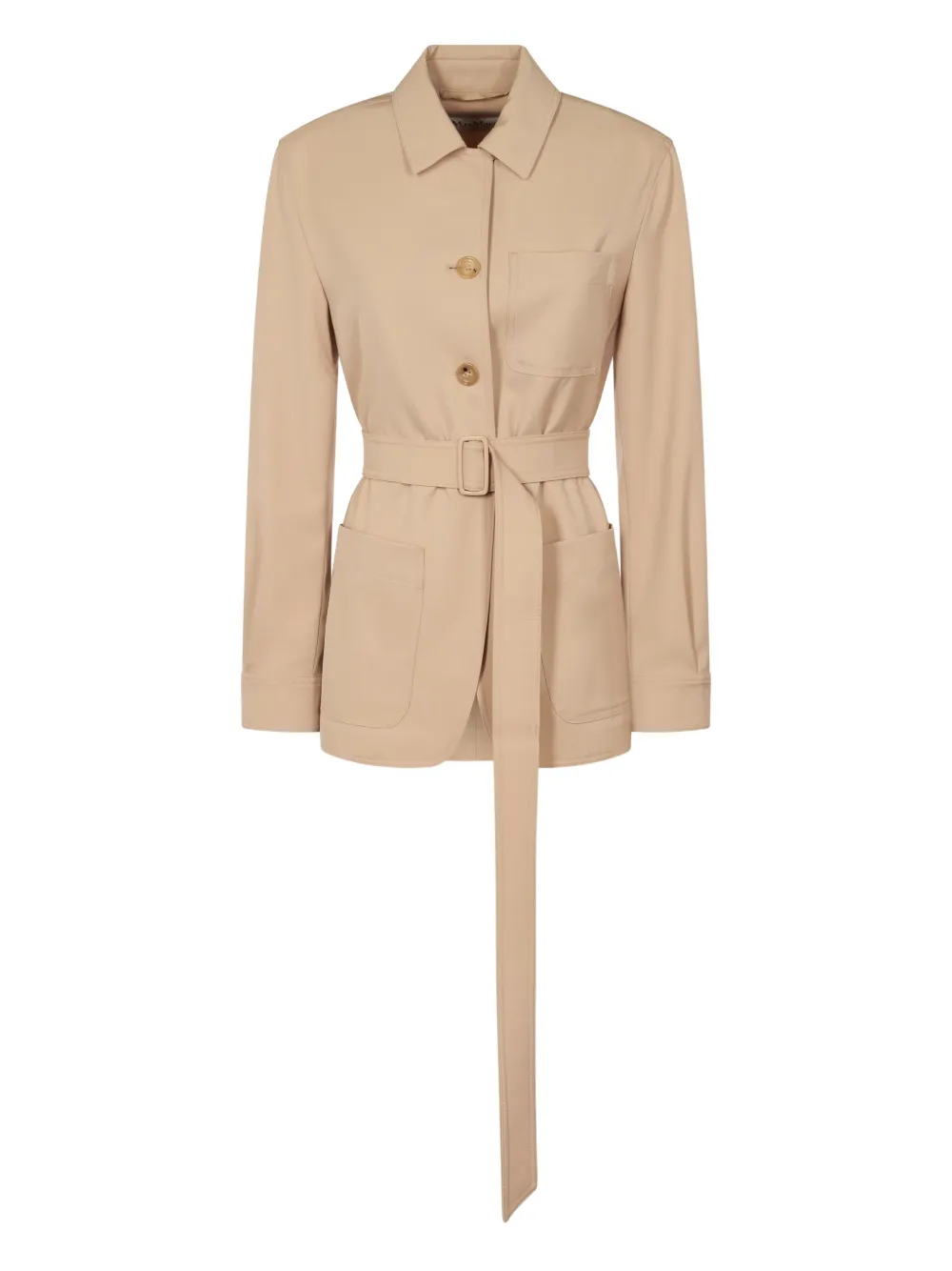 

Куртка с поясом MAX MARA, нейтральный