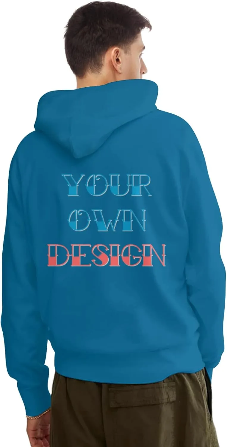 Капюшон с капюшоном Custom с логотипом и текстом — фото 2