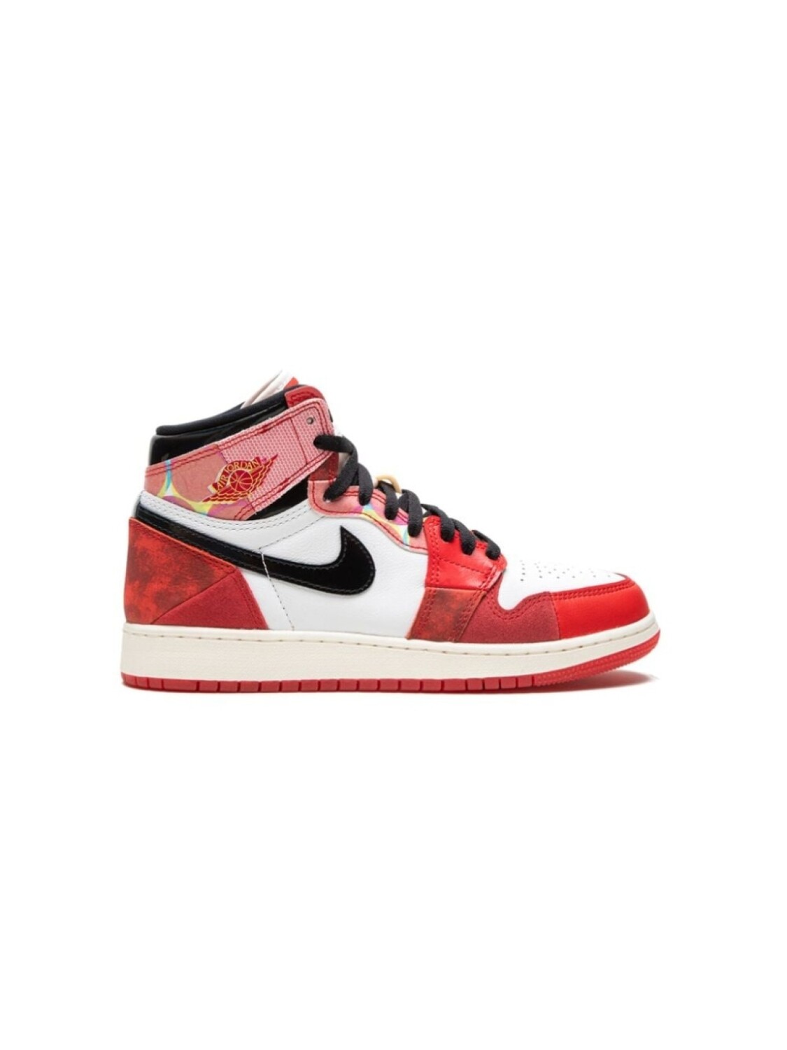Jordan кроссовки Air Jordan 1 High OG из коллаборации со Spider-Man Across the Spider-Verse, белый — фото 2
