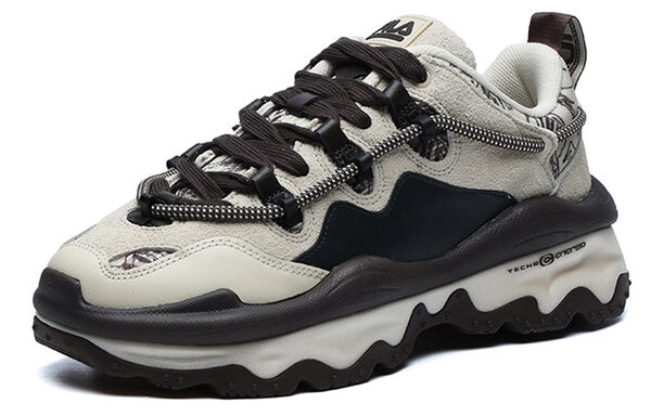 Кроссовки qd96 x white mountaineering 'deep brown beige' Fila Fusion, коричневый — фото 3