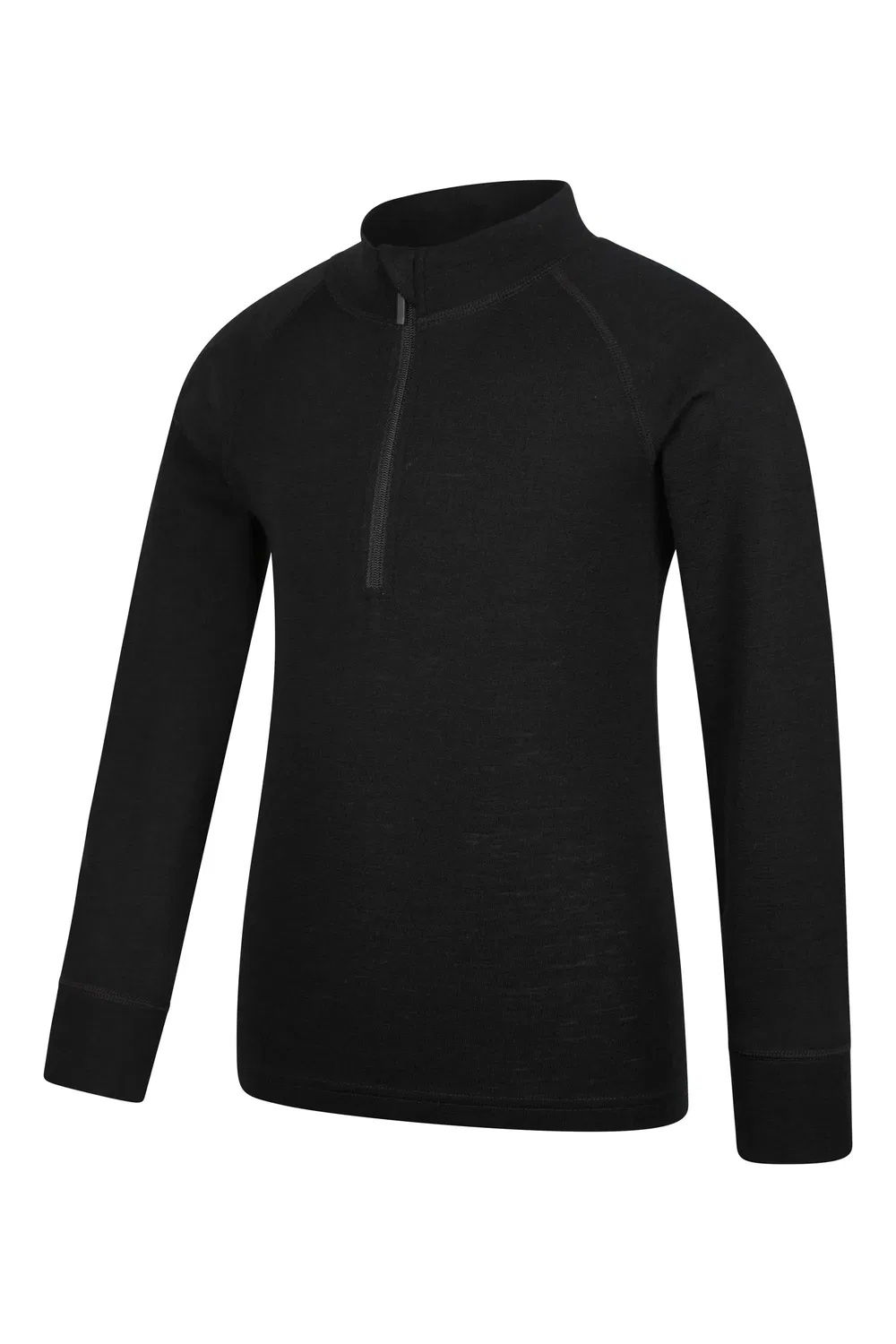 Детская кофта Merino Half-Zip Mountain Warehouse, черный — фото 4
