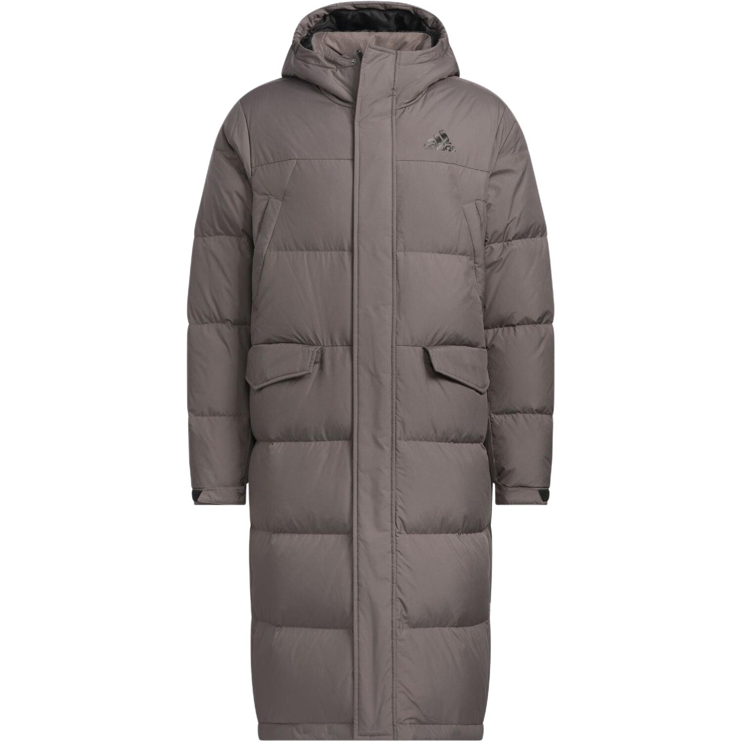 

Пуховики и пальто унисекс угольно-серый Adidas