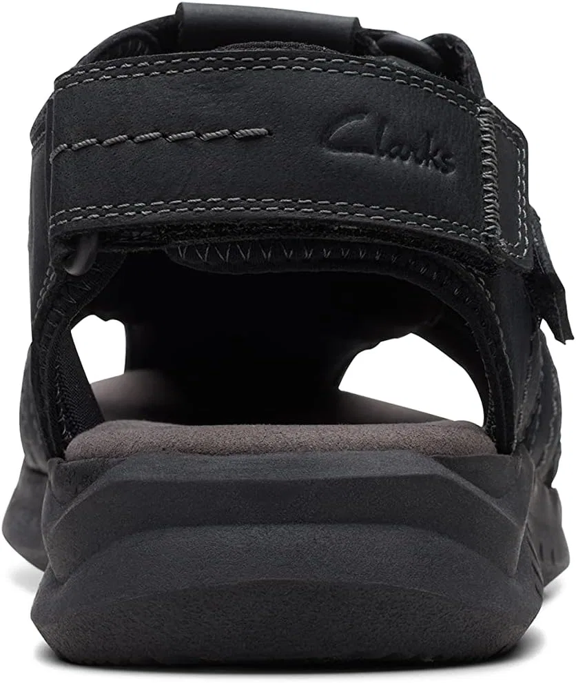 Сандалии из кожи Clarks, черный — фото 3