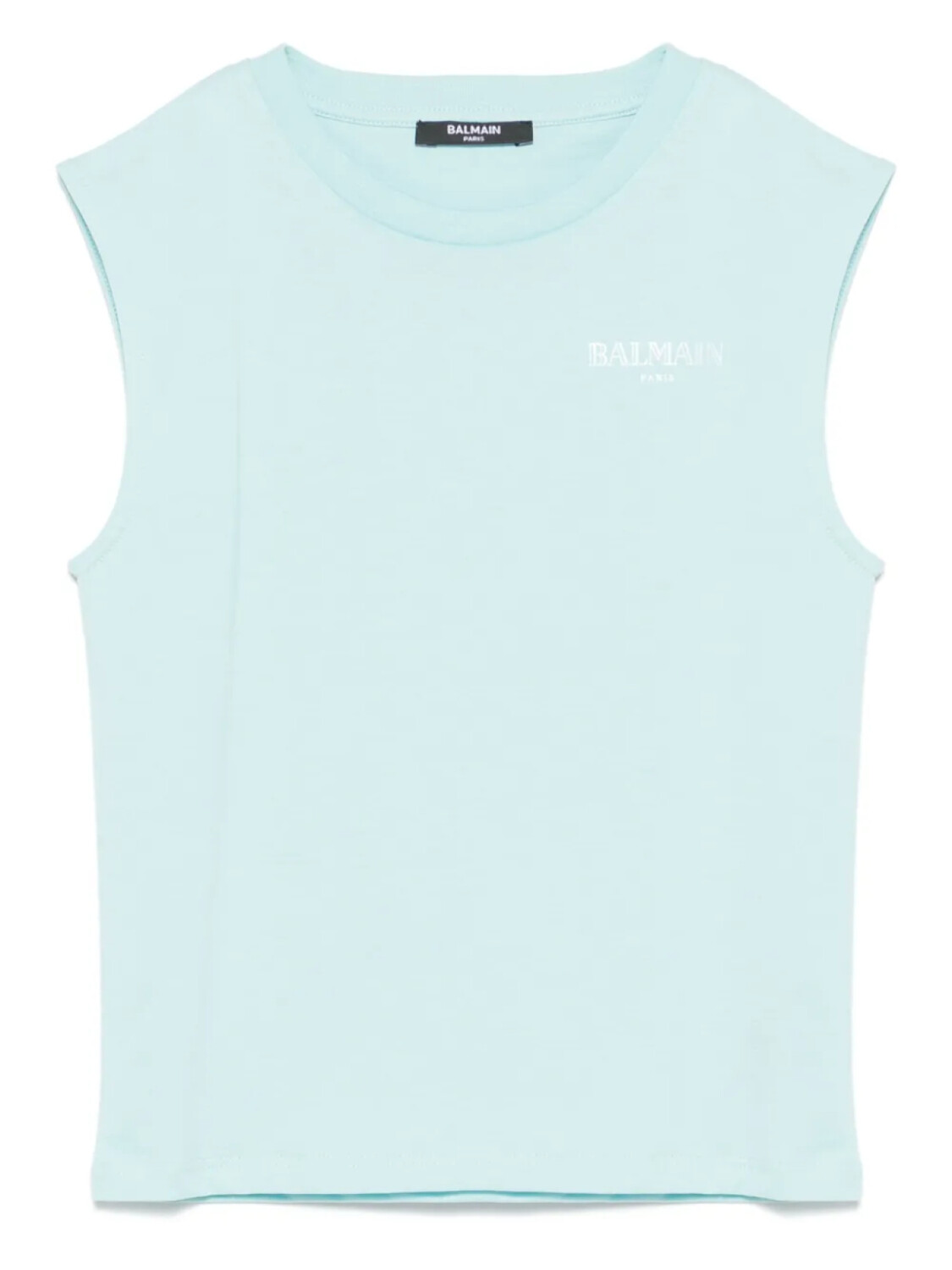 

Футболка с логотипом Balmain Kids, синий