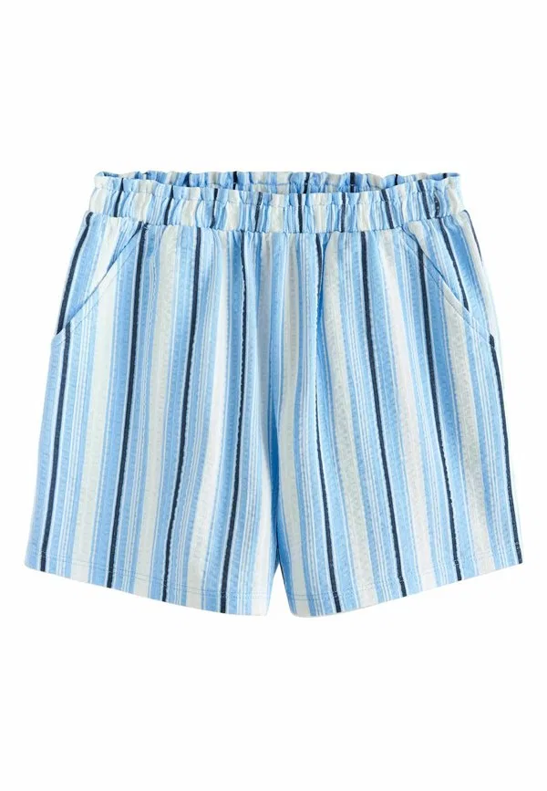 Текстурированные шорты стандартного кроя Next, Blue Pink Stripe — фото 2