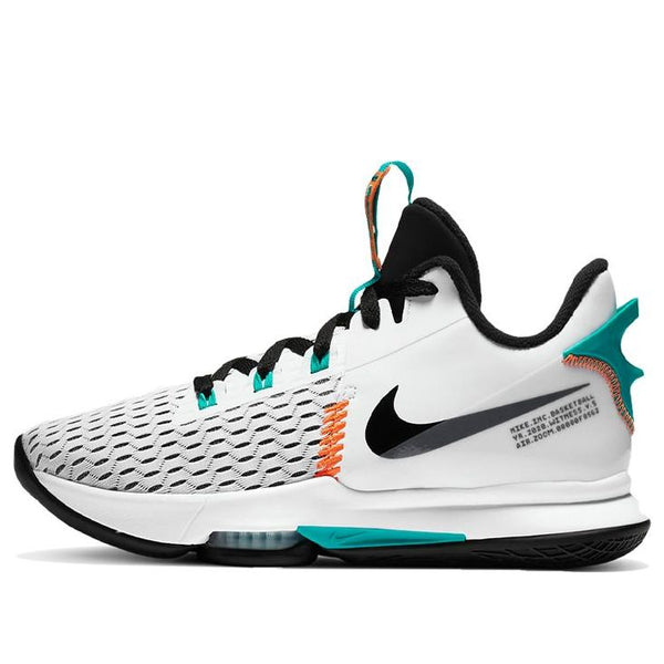 

Кроссовки Nike LeBron Witness 5 EP 'Clear Jade', белый