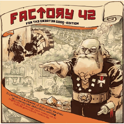 

Настольная игра Factory 42 Board Game: For The Greater Good Edition