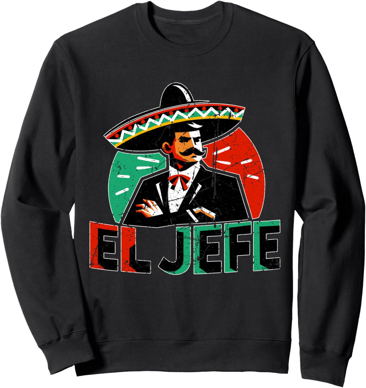 

Толстовка El Jefe The Boss (на испанском) - забавная мексиканская цитата The Boss Funny Shop, черный