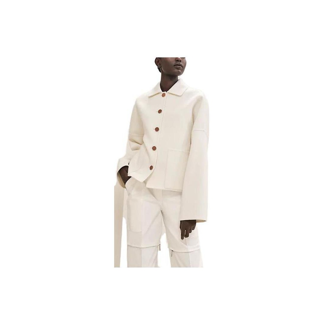 

HERMES Куртка женская белая, White