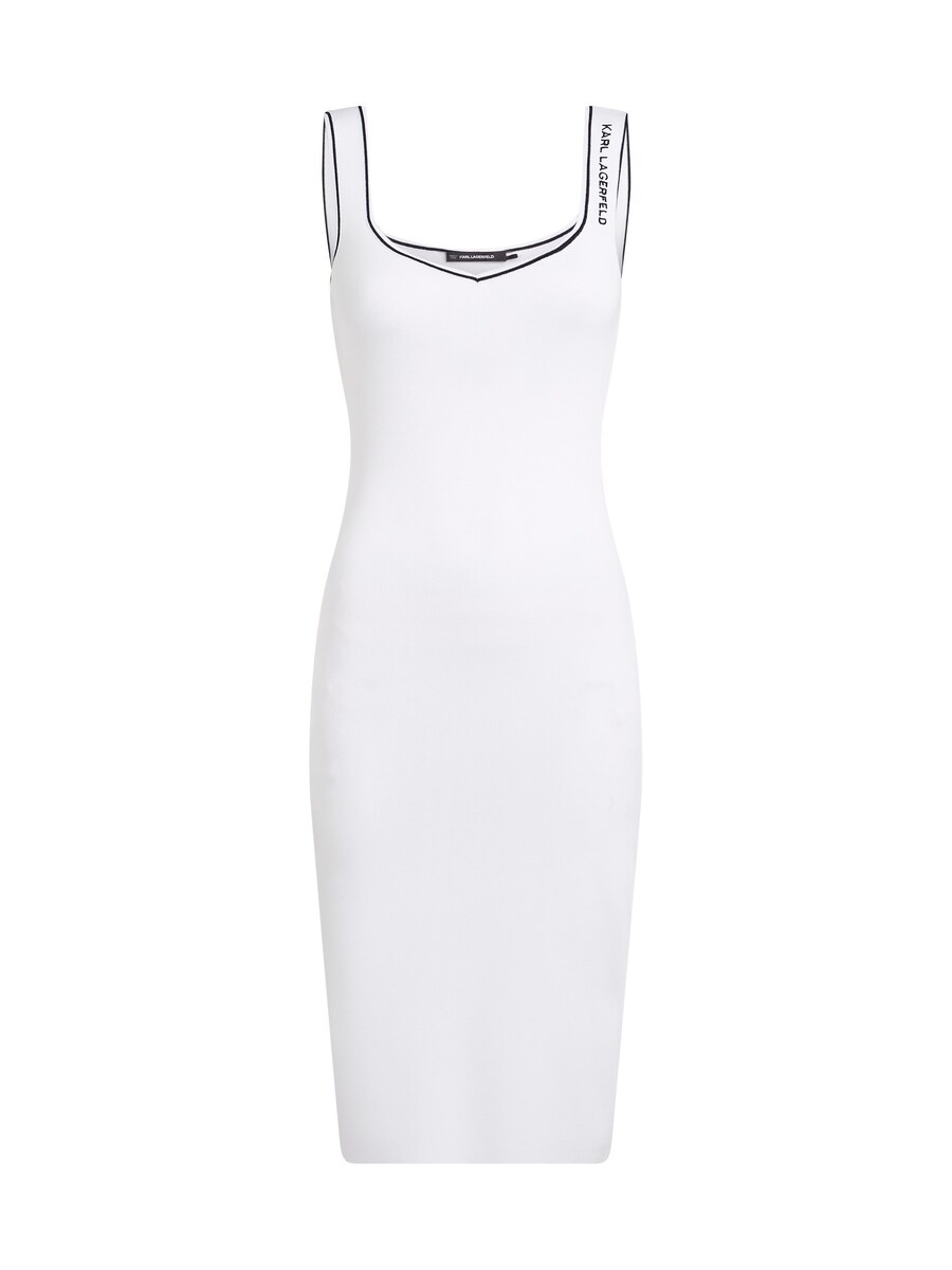 

Вязаное платье Karl Lagerfeld ESSENTIAL, белый