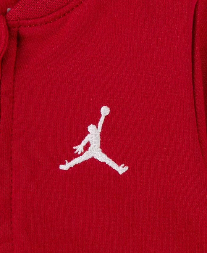 Комбинезон для мальчиков и девочек Jump Man Foots Jordan, красный — фото 3