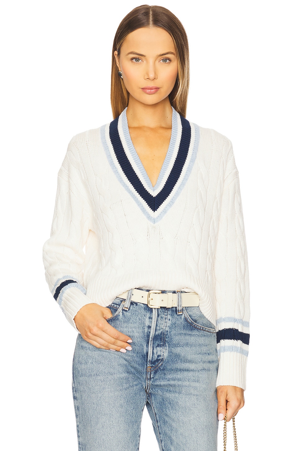 

Пуловер Lachlen Veronica Beard, off white