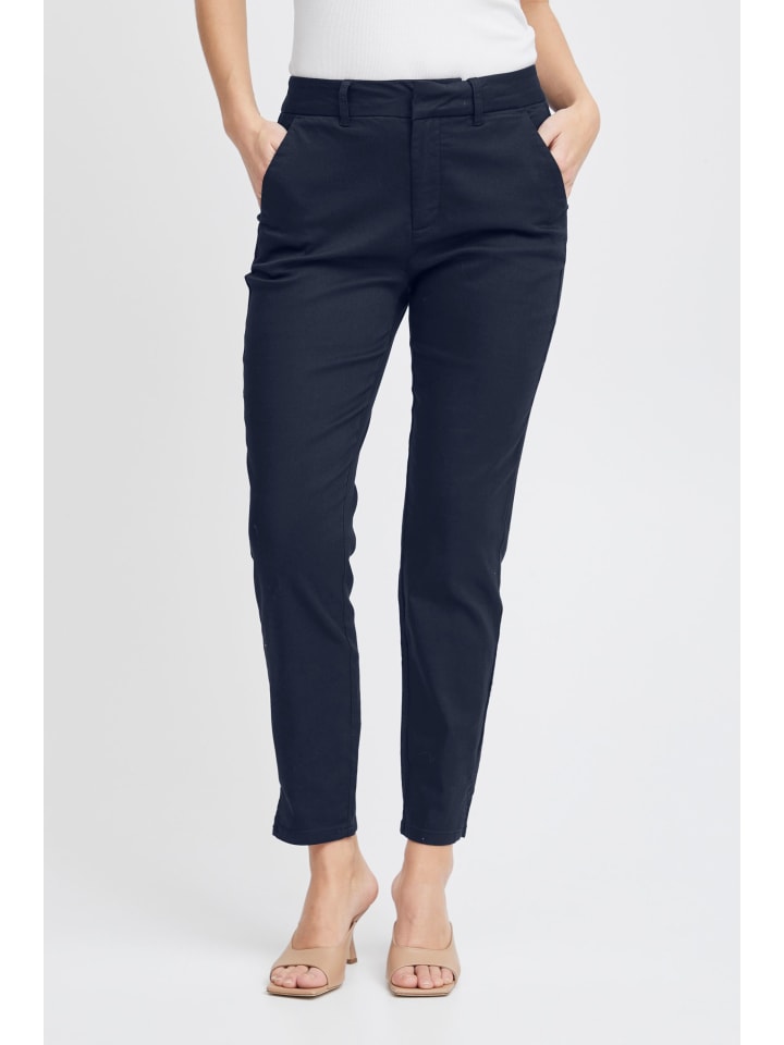 

Тканевые брюки PULZ Jeans, синий
