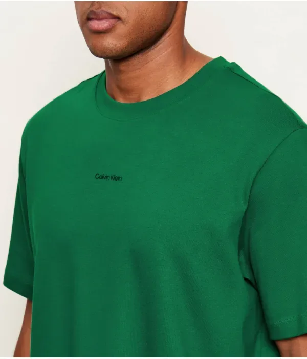 Футболка relaxed fit Calvin Klein, зеленый — фото 4