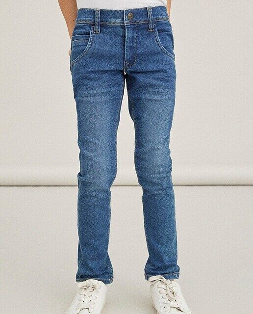 

Джинсы для мальчика Name It, индиго