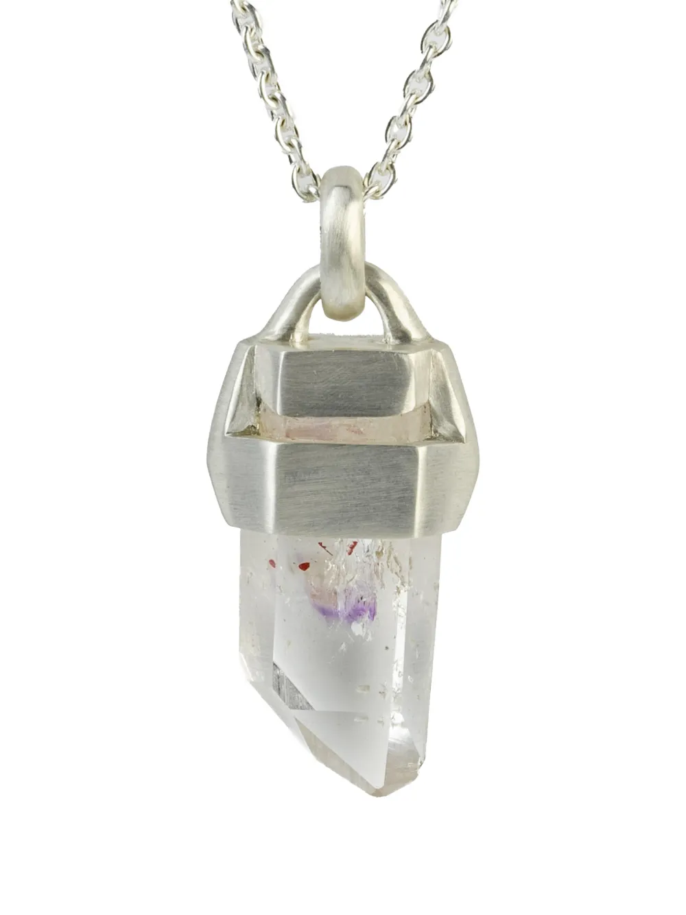 

Ожерелье-талисман с аметистом Parts Of Four, серебристый