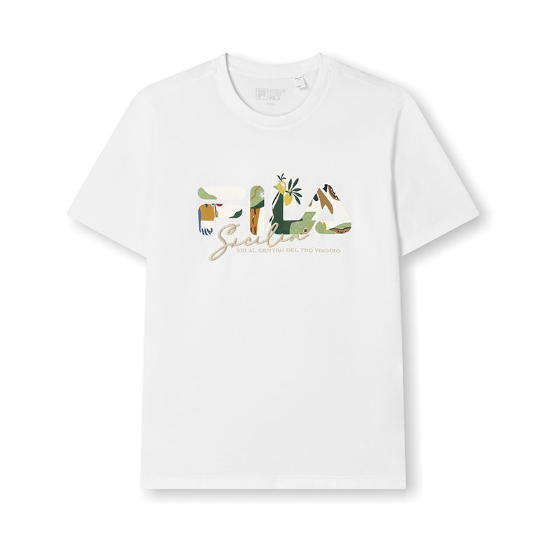 

FILA Футболка Heritage Unisex Cloud White, Белый, FILA Футболка Heritage Unisex Cloud White