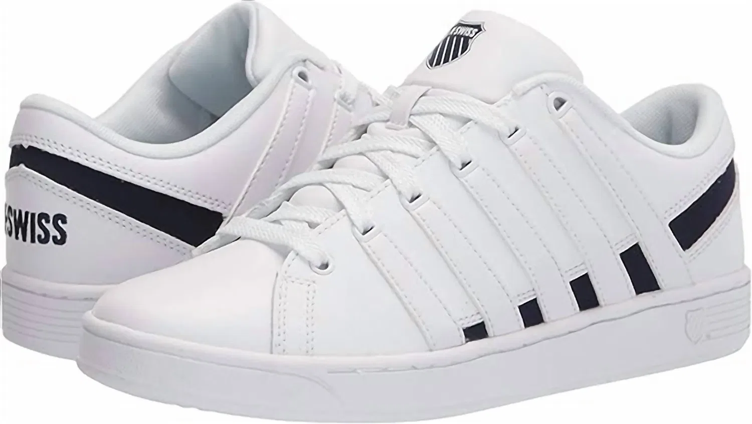 Kswiss Мужские кроссовки Ramli Court белого/темно-синего цвета — фото 4