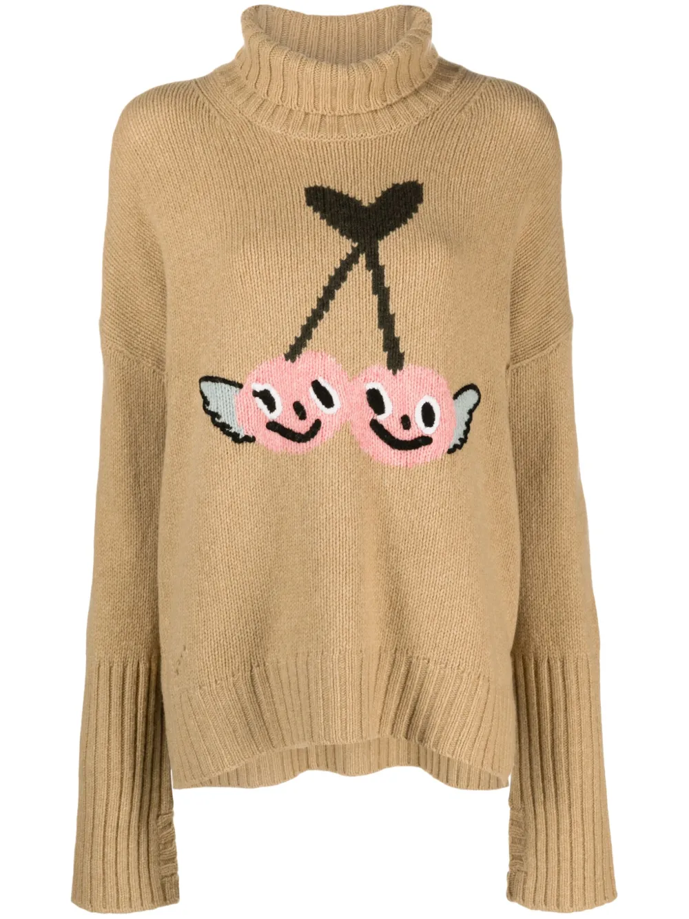 

Шерстяной джемпер Alma с принтом Zadig&Voltaire, коричневый