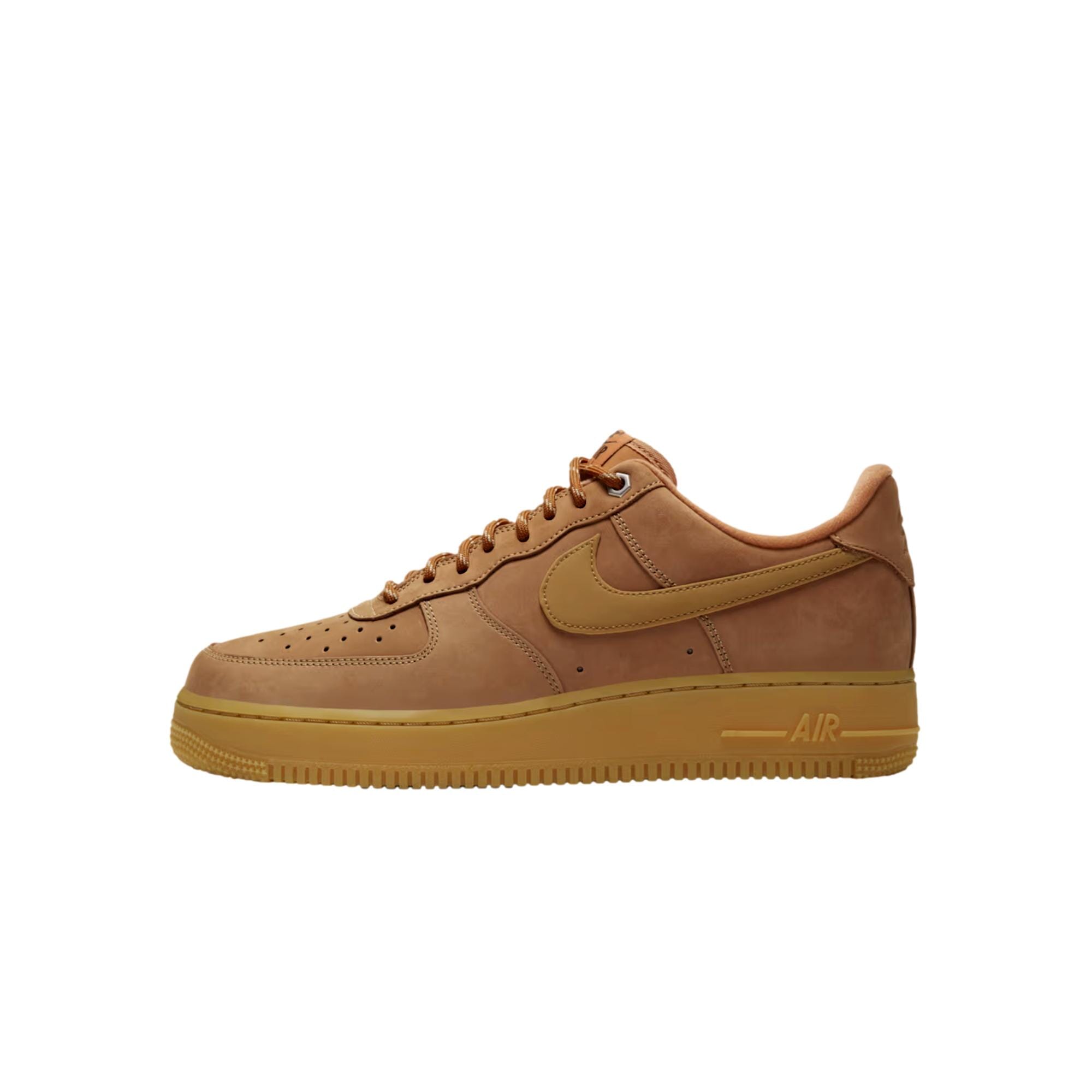 

Мужские кроссовки Nike Air Force 1 '07 WB Flax/Wheat - Gum CJ9179-200, коричневый