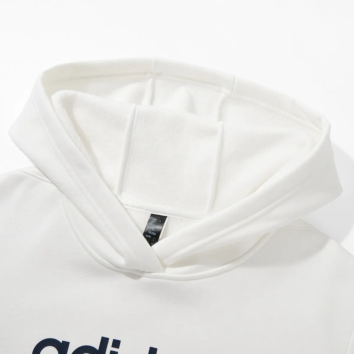Adidas Свитшот Unisex White Hooded Moderate — фото 4
