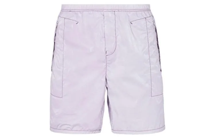 Шорты с логотипом STONE ISLAND, Magenta — фото 3